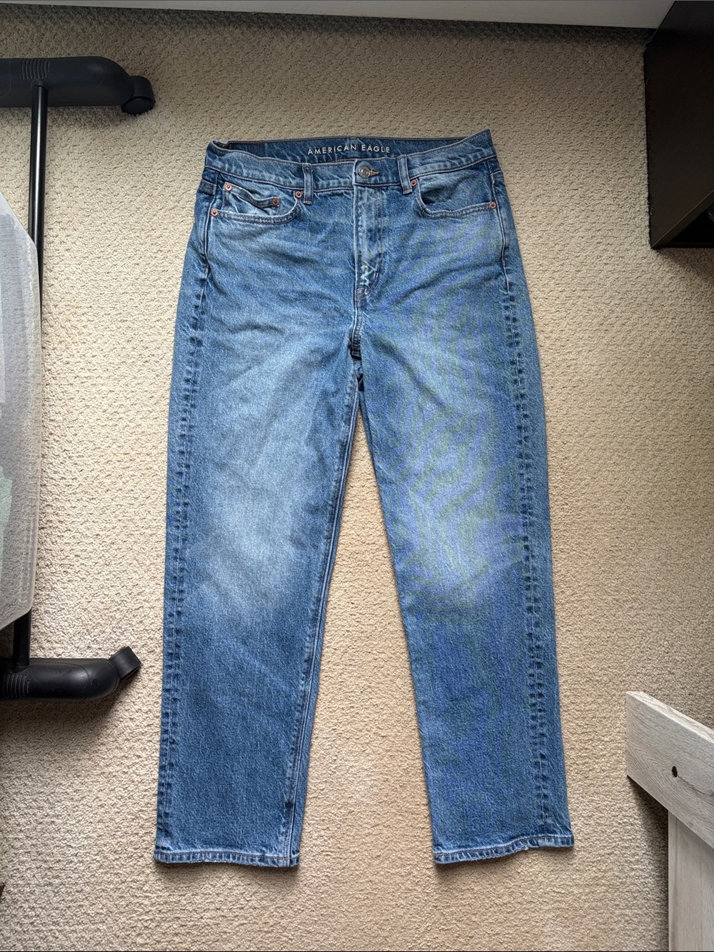 American eagle ankle straight jeans